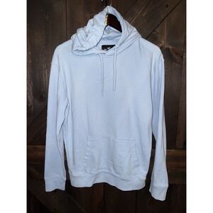 Hollister Men's Sz Small Baby Blue Hoodie Hooded Sweatshirt Fleece‎ Pullover